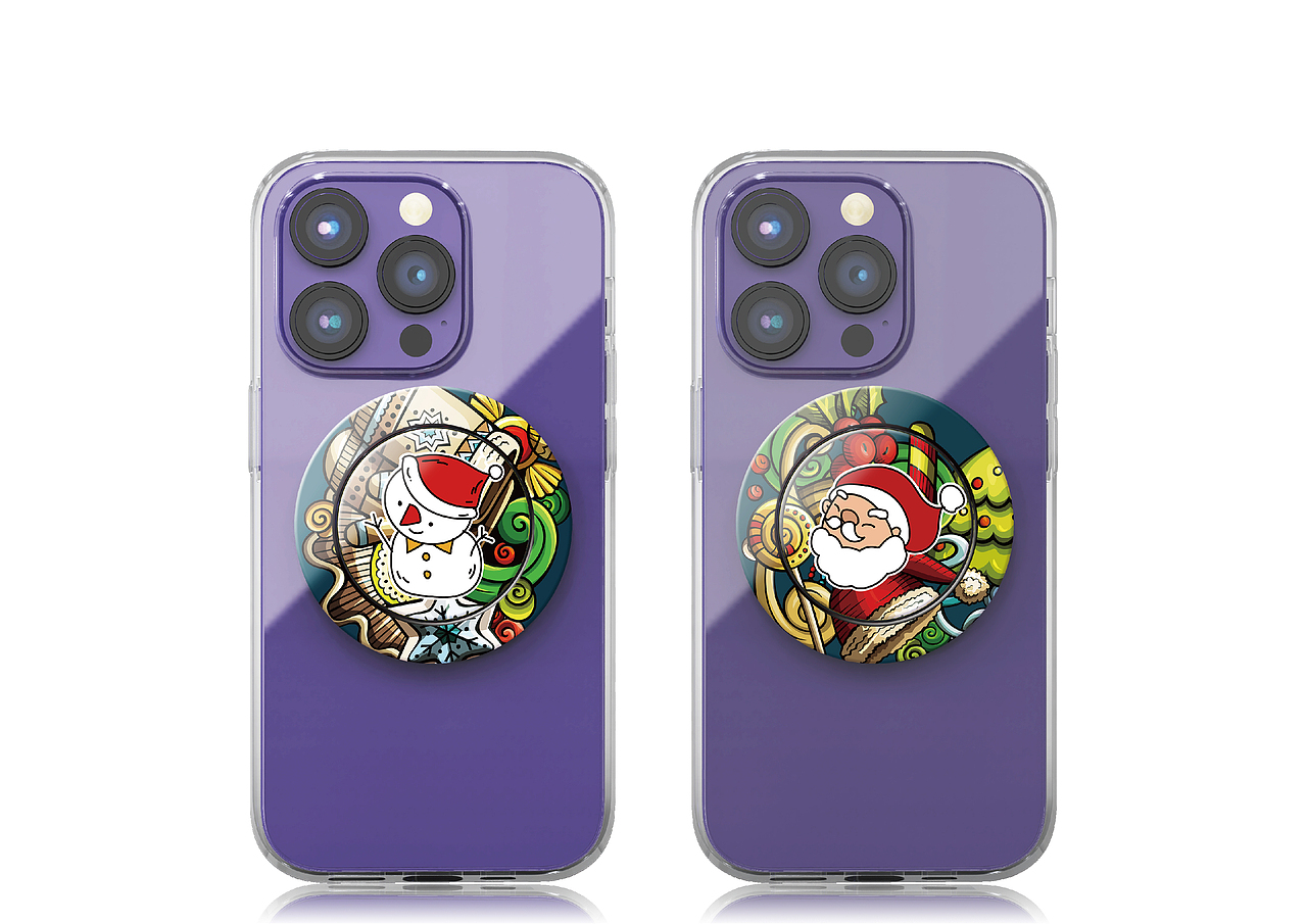 原创怪兽兔IP第6弹插画设计(圣诞系列)