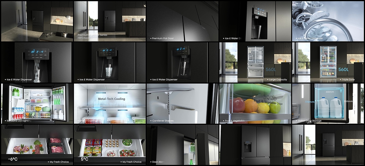 海信冰箱 欧洲版——产品推广片（图ZMzAwMTAzNTU2） - 动画/影视 - 站酷设计师YIMI逸美空间原创素材 - 站酷ZCOOL