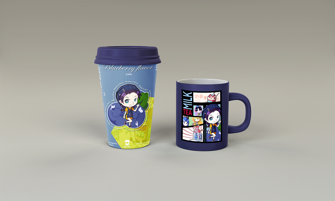 “婷婷厅”奶茶店（图ZMzE5NDkwODIw） - 创作习作 - 站酷设计师AN_岸原创素材 - 站酷ZCOOL
