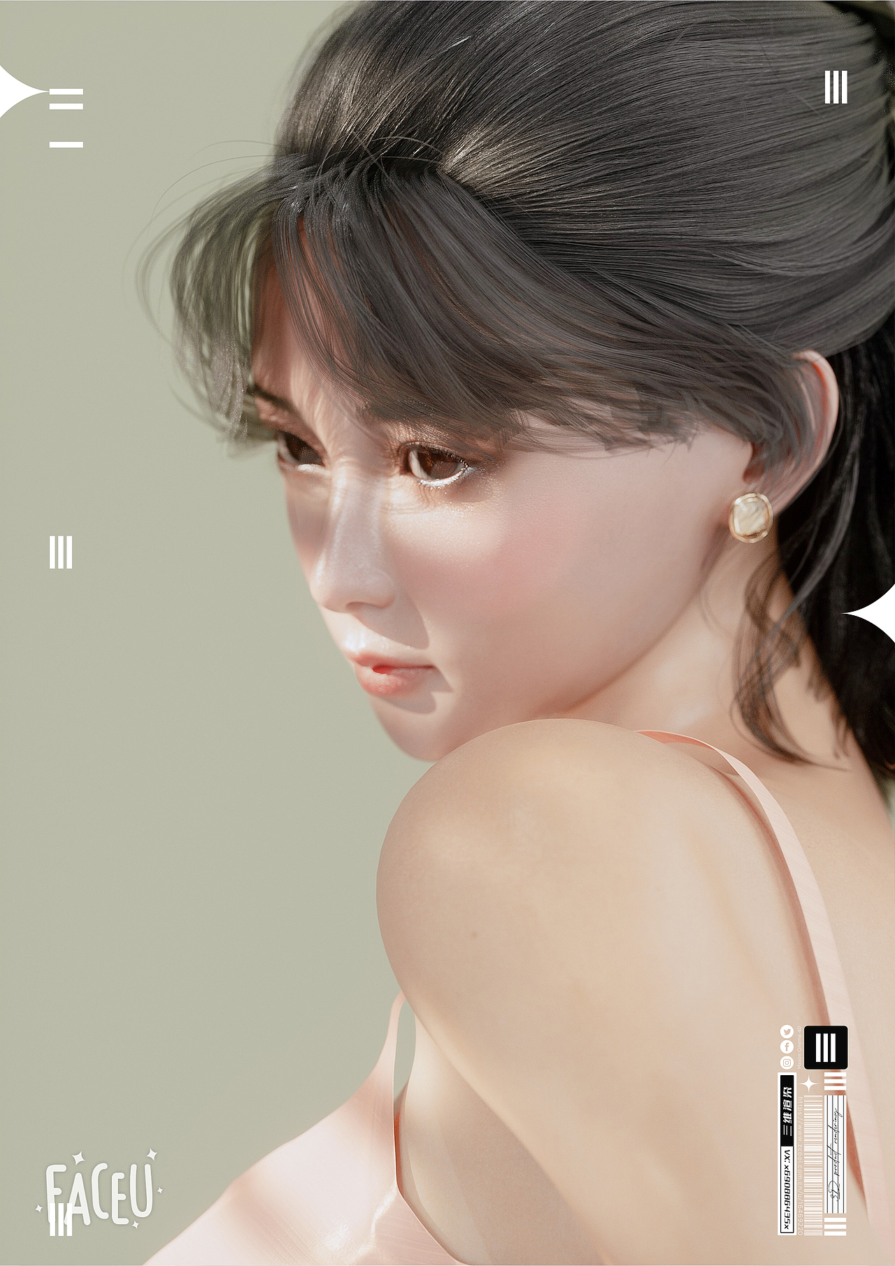 C4D角色设计 I睡衣女孩（图ZMzE0Njc5MDE2） - 人物/生物 - 站酷设计师夏先生k原创素材 - 站酷ZCOOL