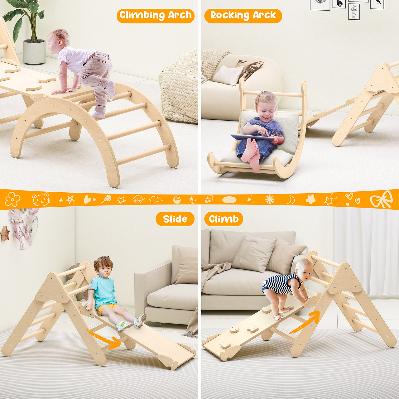 儿童爬架 建模 渲染 修图