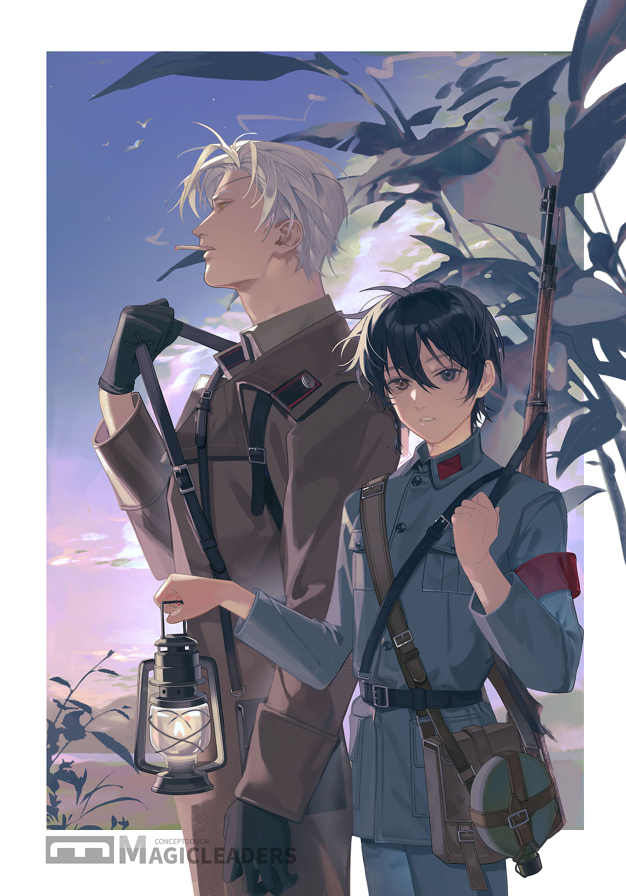 曼奇立德 | 角色插画研修班学员同人作业节选vol.5（图ZMzQ0MjQzOTg0） - 游戏原画 - 站酷设计师糖不苦zz原创素材 - 站酷ZCOOL