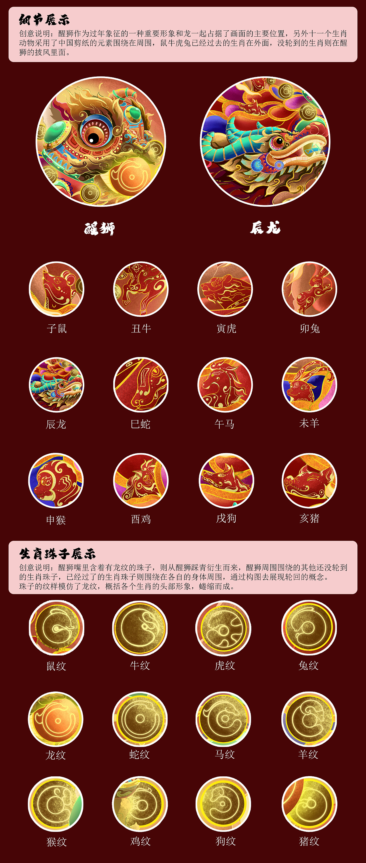 生肖轮回之狮龙并进