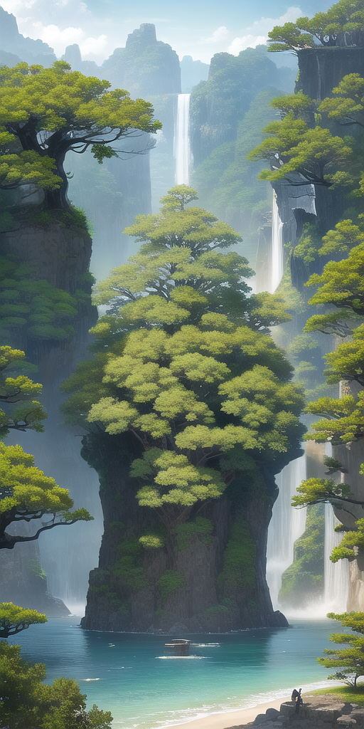 嘹望远方（图ZMzMyMTA3NTI4） - AI作品 - 站酷设计师绘画小虾米原创素材 - 站酷ZCOOL