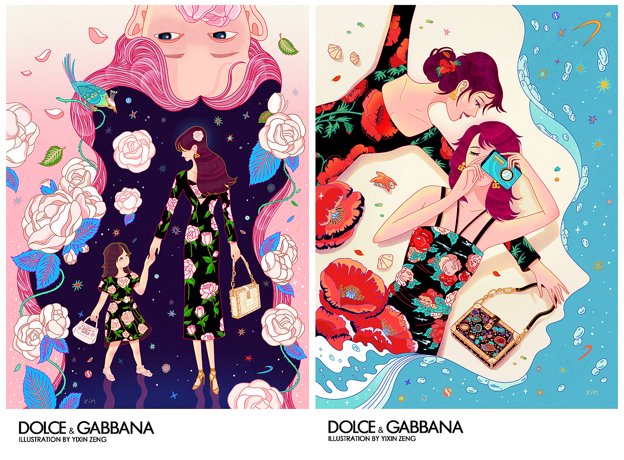 曾亦心插画合集 | Yixin Illustrations Collection（图ZMzQ5MzY5OTA4） - 艺术插画 - 站酷设计师曾亦心原创素材 - 站酷ZCOOL