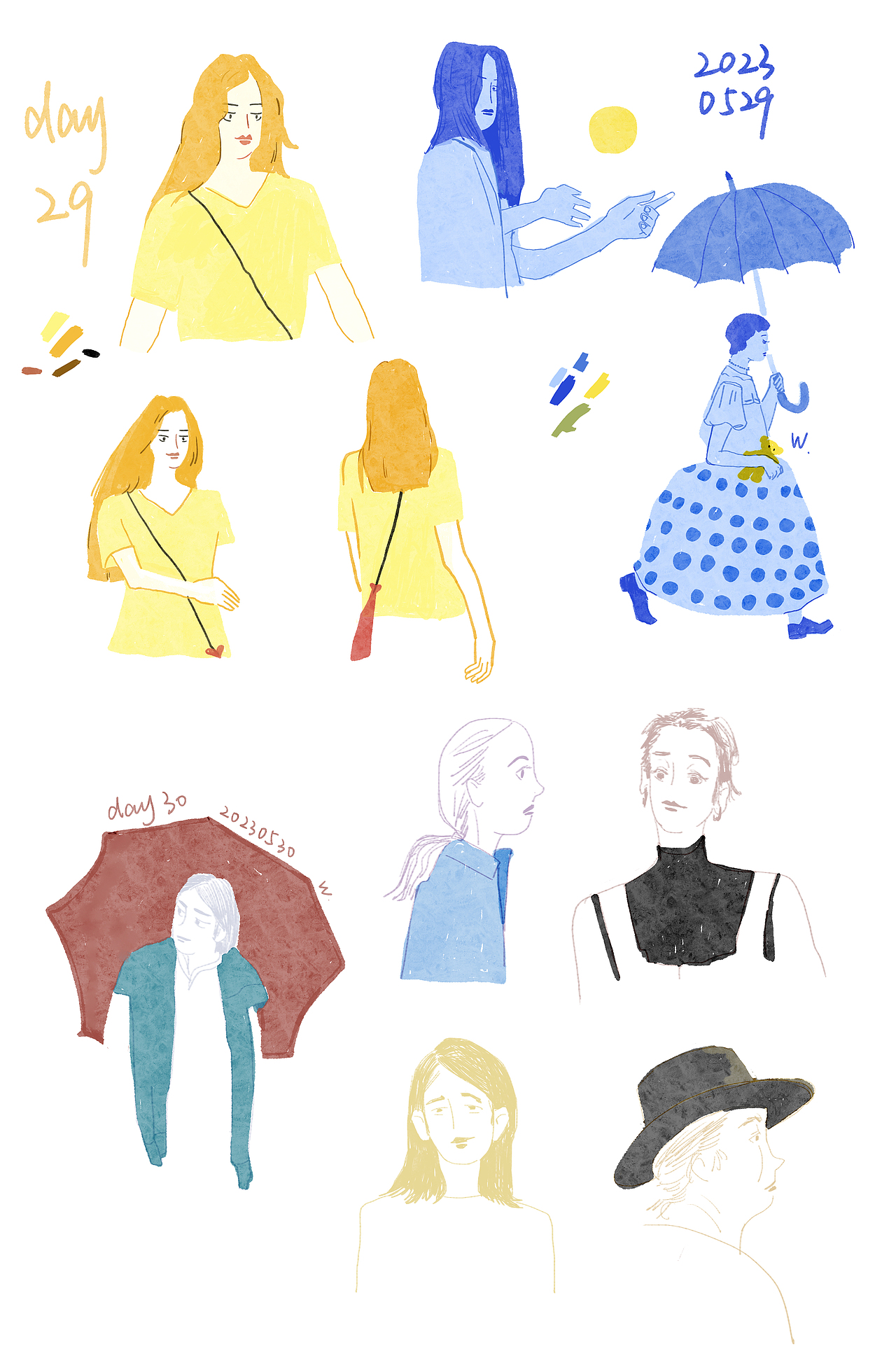 不存在的肖像美术馆（图ZMzQxNzg4OTQ4） - 创作习作 - 站酷设计师会飞的小王原创素材 - 站酷ZCOOL