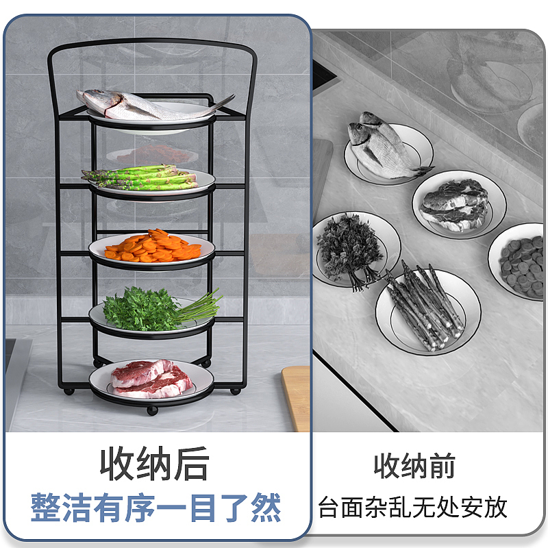 厨房收纳系列碗碟收纳架