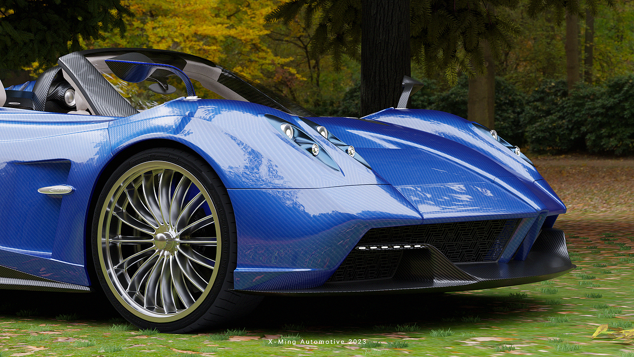 Pagani Huayra Roadster 2017 - CGI