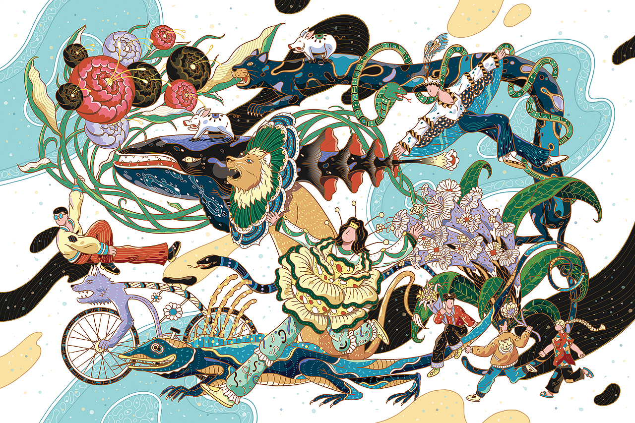 插画合集——2022（1）（图ZMzAyMzkzMTI0） - 商业插画 - 站酷设计师Samuel_Chen插画原创素材 - 站酷ZCOOL