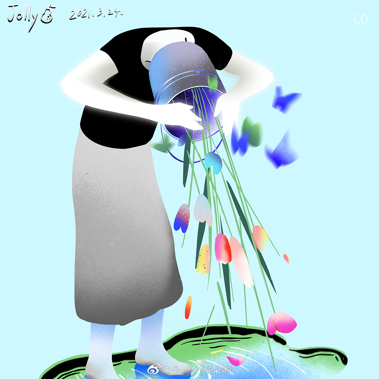 【合集】插画作品（图ZMzEyMzU5NDcy） - 创作习作 - 站酷设计师Jolly雪梨原创素材 - 站酷ZCOOL