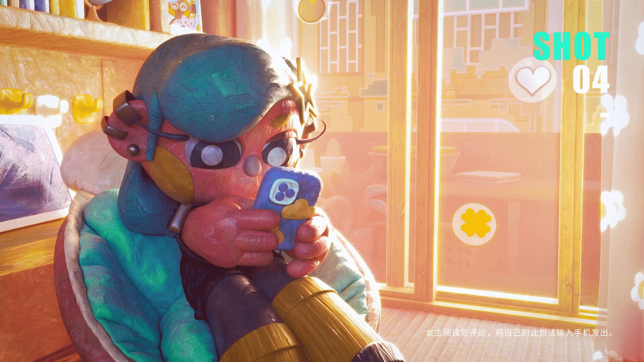 《Lily&#39;s Day》粘土定格风三维动画设计