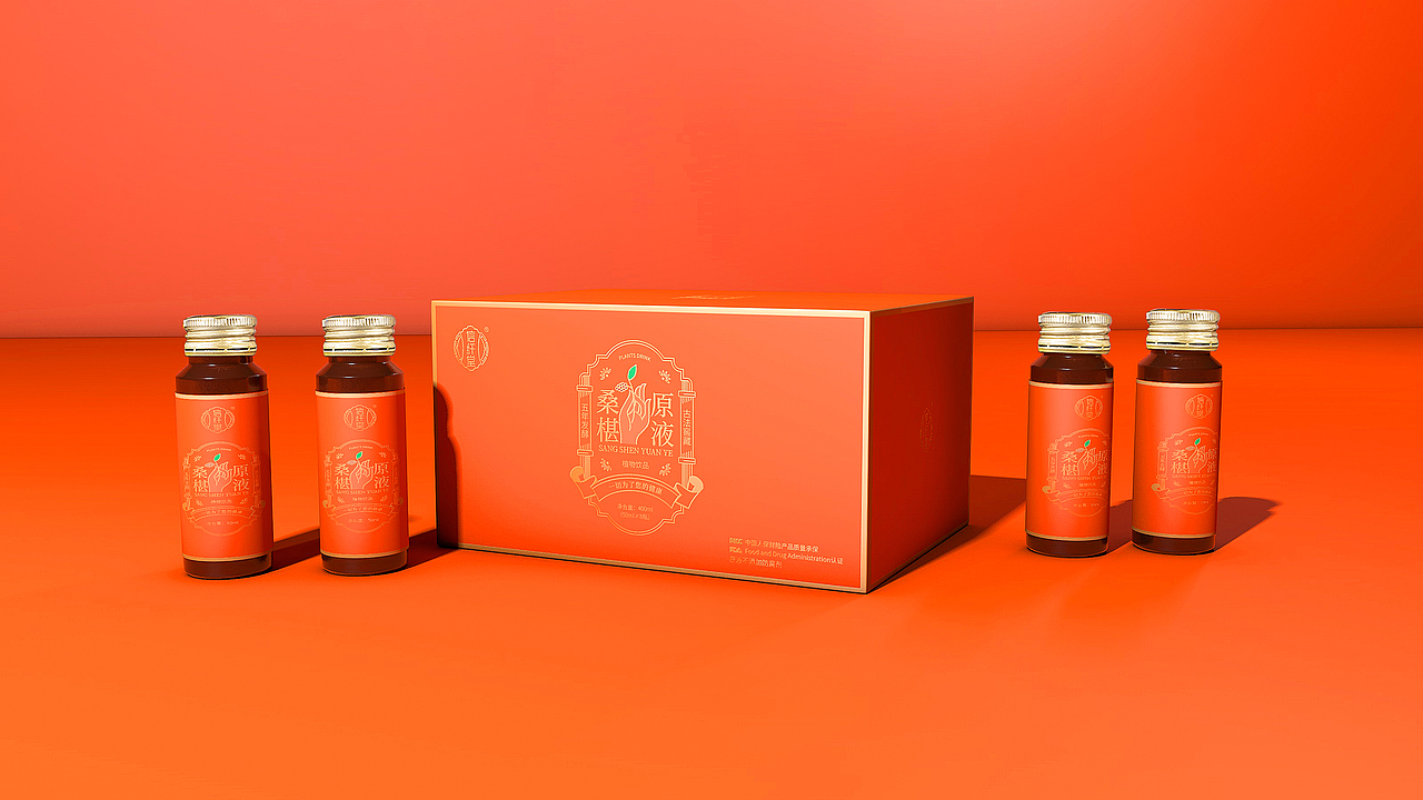 饮品酵素高端礼盒设计