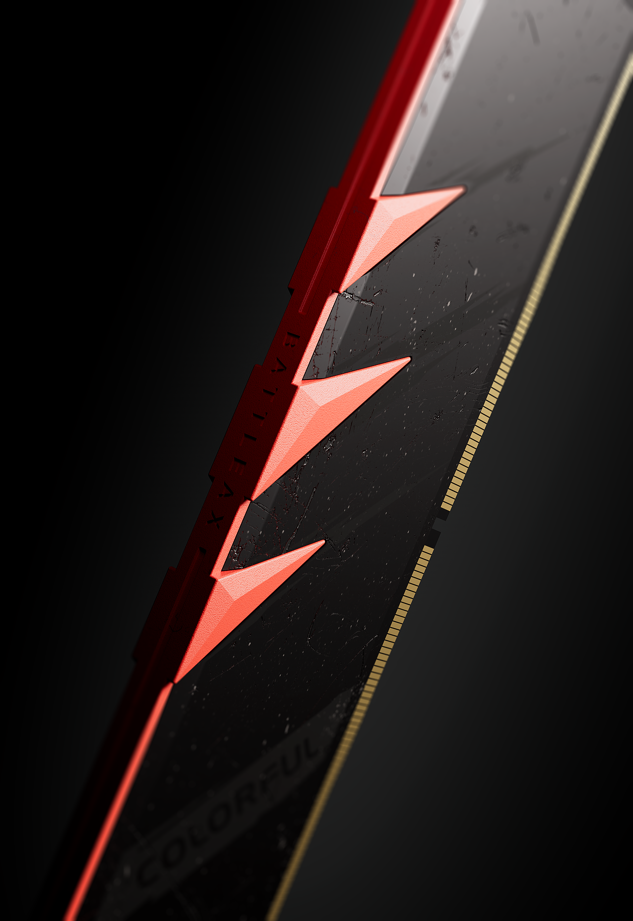 七彩虹Colorful Battleax 赤焰内存条（图ZMzM0Mzg3MDY0） - 电子产品 - 站酷设计师Dyan多元设计原创素材 - 站酷ZCOOL