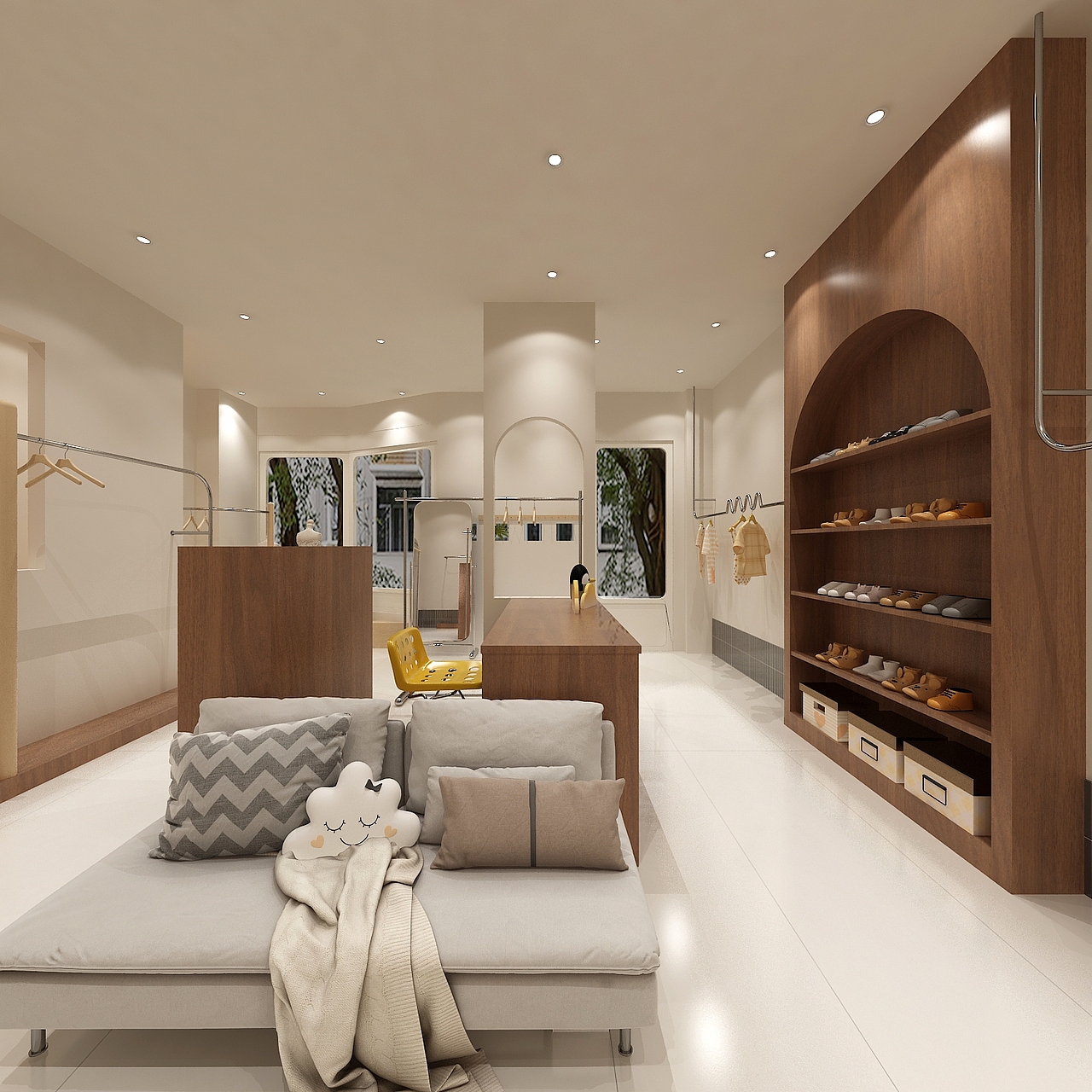 法式童装店设计