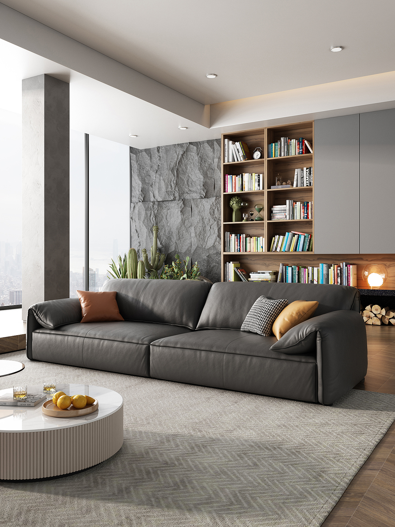 真皮沙发牛皮艺大象耳朵豆腐块北欧意式极简约（图ZMzU0MzI2NTcy） - 产品 - 站酷设计师崔水锦原创素材 - 站酷ZCOOL