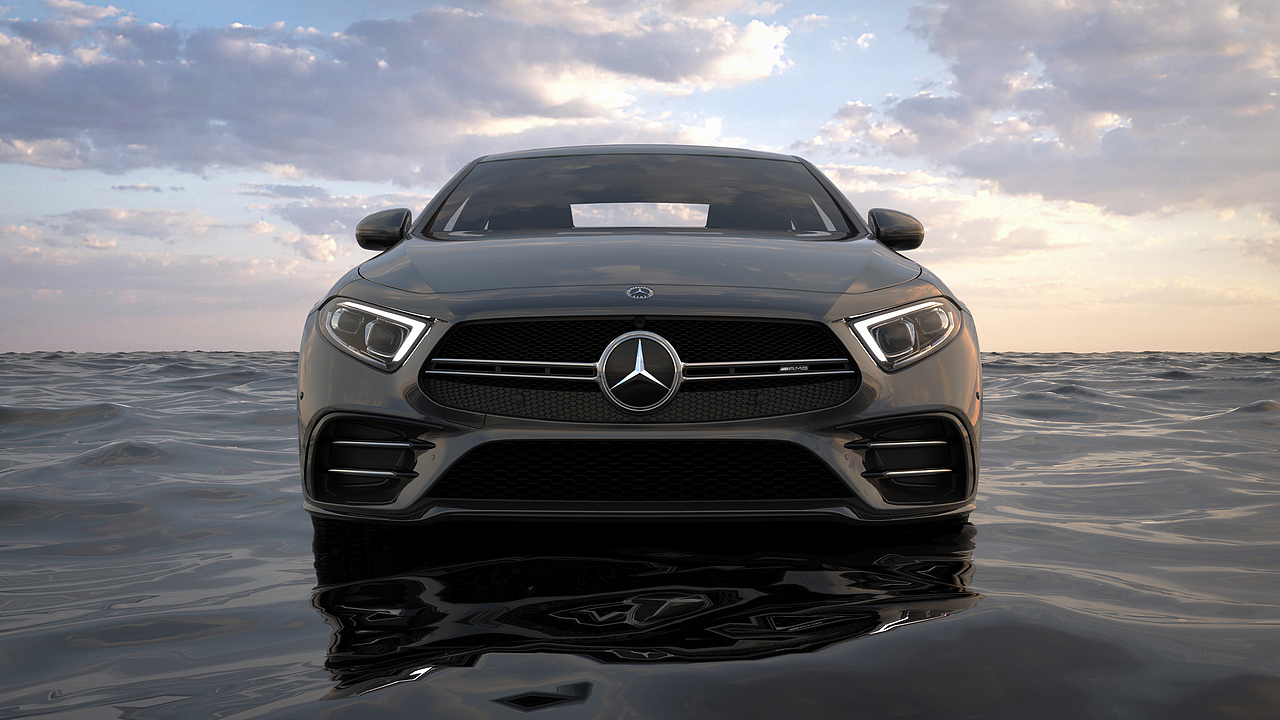 梅赛德斯奔驰 AMG CLS 53 | keyshot渲染（图ZMzQyNzMyNDI4） - 机械/交通 - 站酷设计师kengluo原创素材 - 站酷ZCOOL