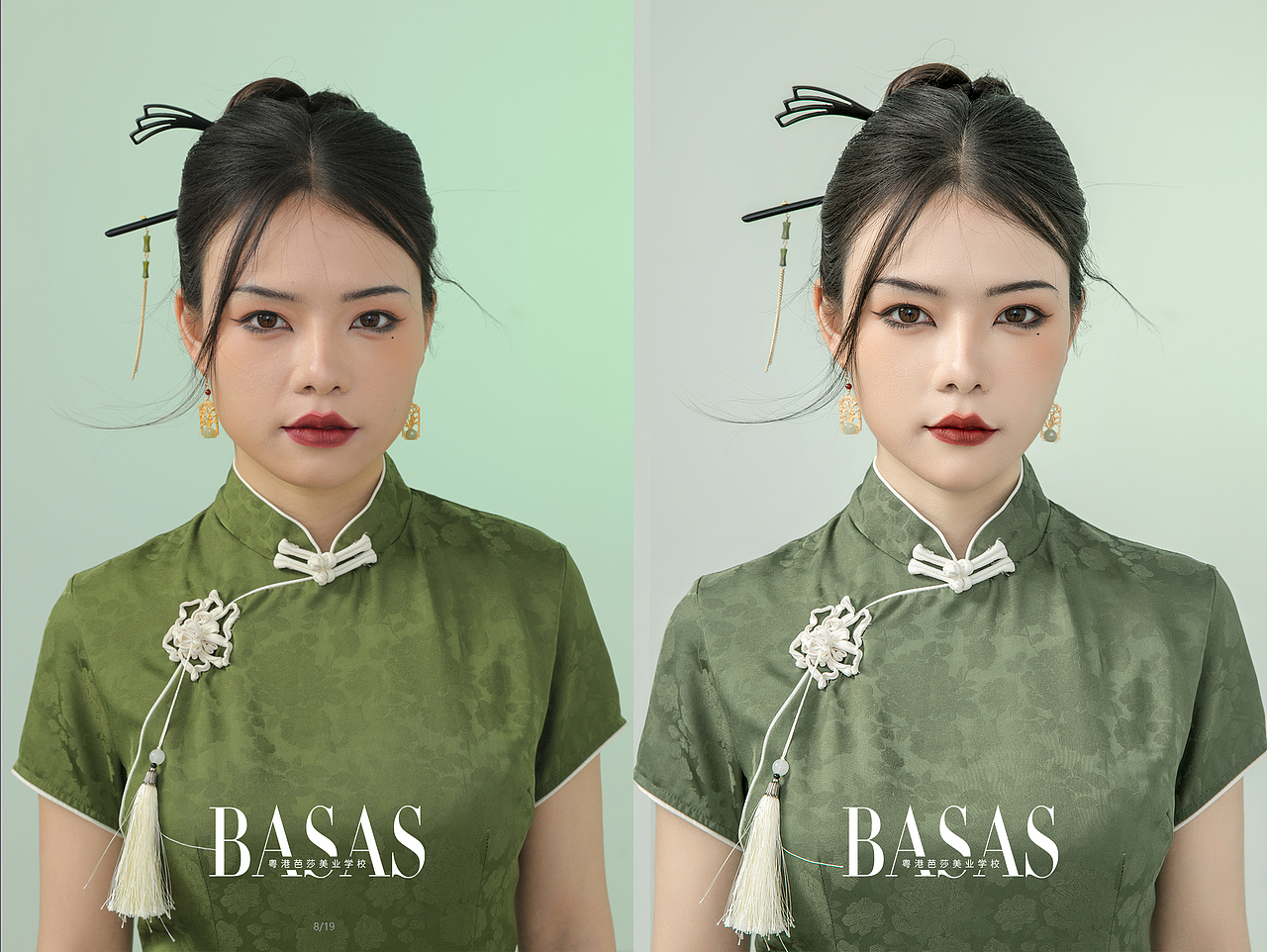 粤港芭莎美业学校 摄影：一鹿森林 后期：clover-s（图ZMzM2NDk1MjI0） - 人像摄影 - 站酷设计师壹月clover原创素材 - 站酷ZCOOL