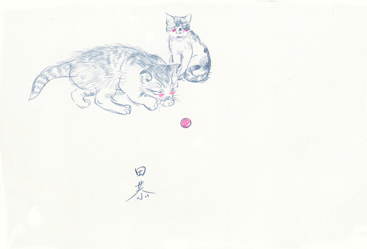 绘本《致我们亲爱的故乡》二印的签绘明信片