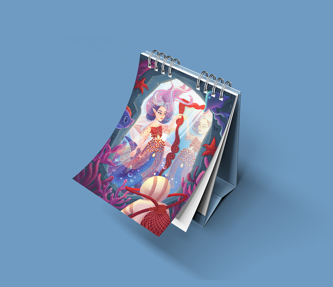 深海奇遇|美人鱼（图ZMzQ3Mzk5OTgw） - 商业插画 - 站酷设计师崔新月c原创素材 - 站酷ZCOOL