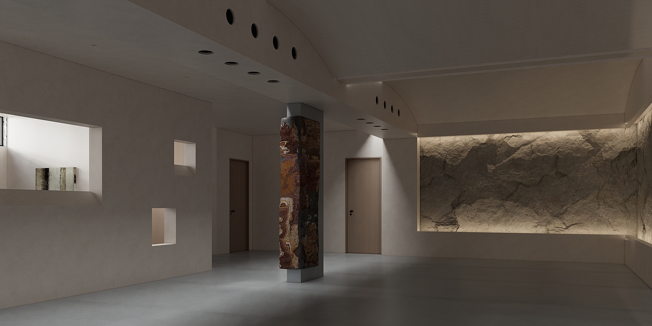 【微视设计&设计管家】1200/长沙/自建别墅/诧寂风