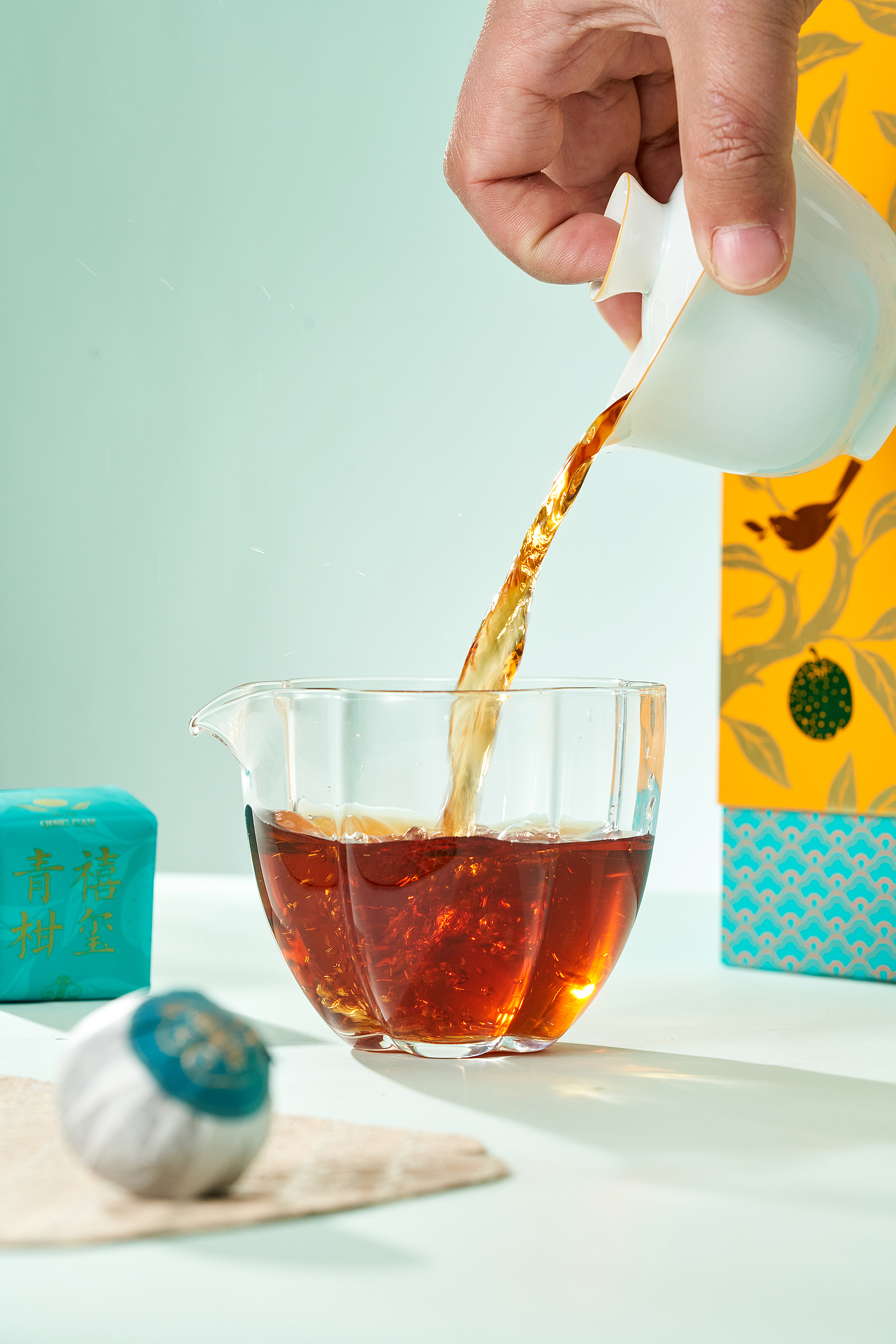 大益普洱茶玺禧青柑包装设计（图ZMzU3NDA3ODcy） - 包装 - 站酷设计师TEADesign原创素材 - 站酷ZCOOL