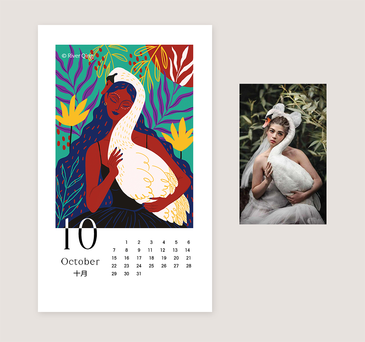 万物有灵（图ZMzEzNTk2MTg4） - 商业插画 - 站酷设计师River阿清原创素材 - 站酷ZCOOL