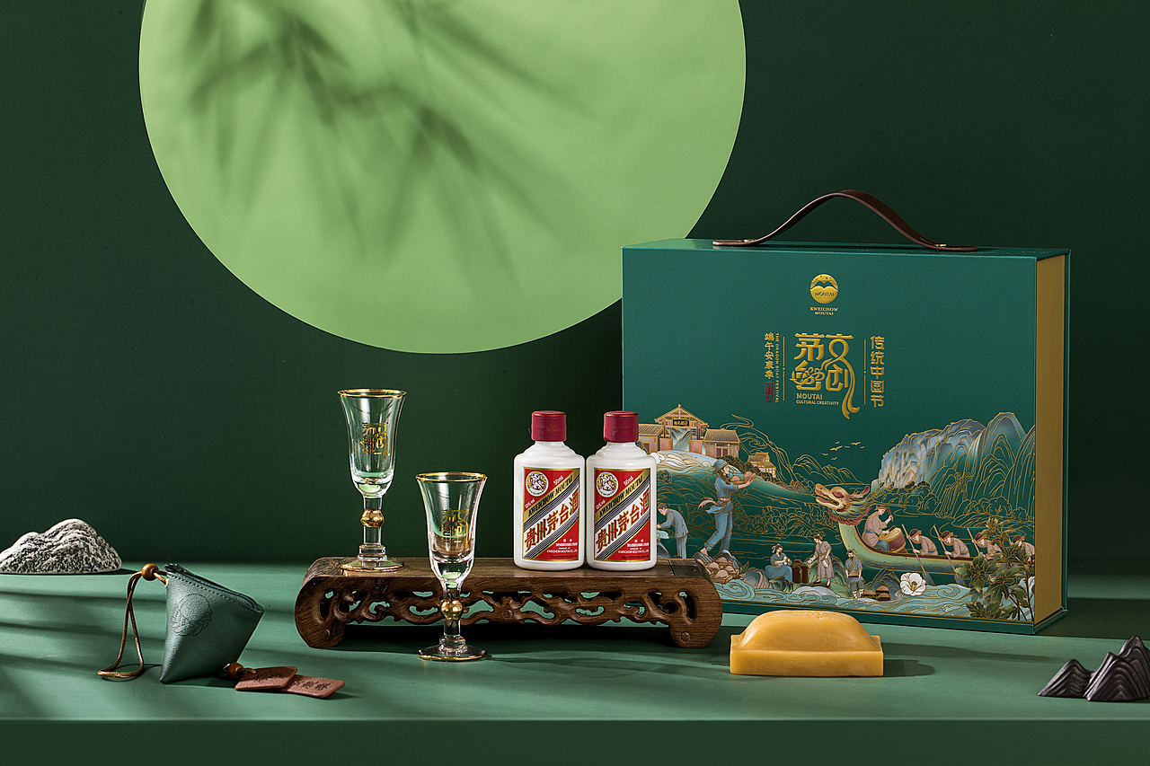 茅台酒礼盒（图ZMzAyNzYzMDcy） - 产品摄影 - 站酷设计师光头小熊原创素材 - 站酷ZCOOL