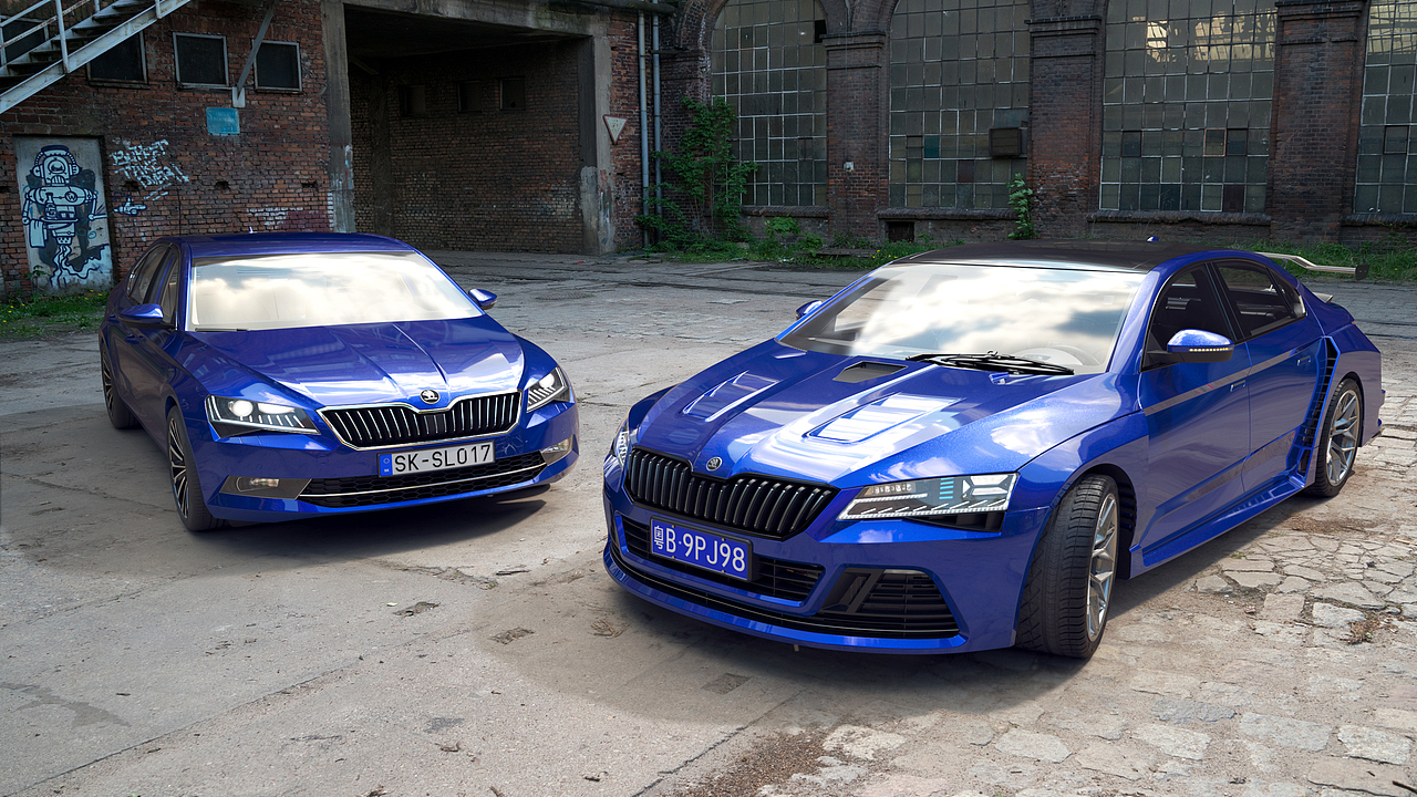 Skoda SuperB 斯柯达速派改装