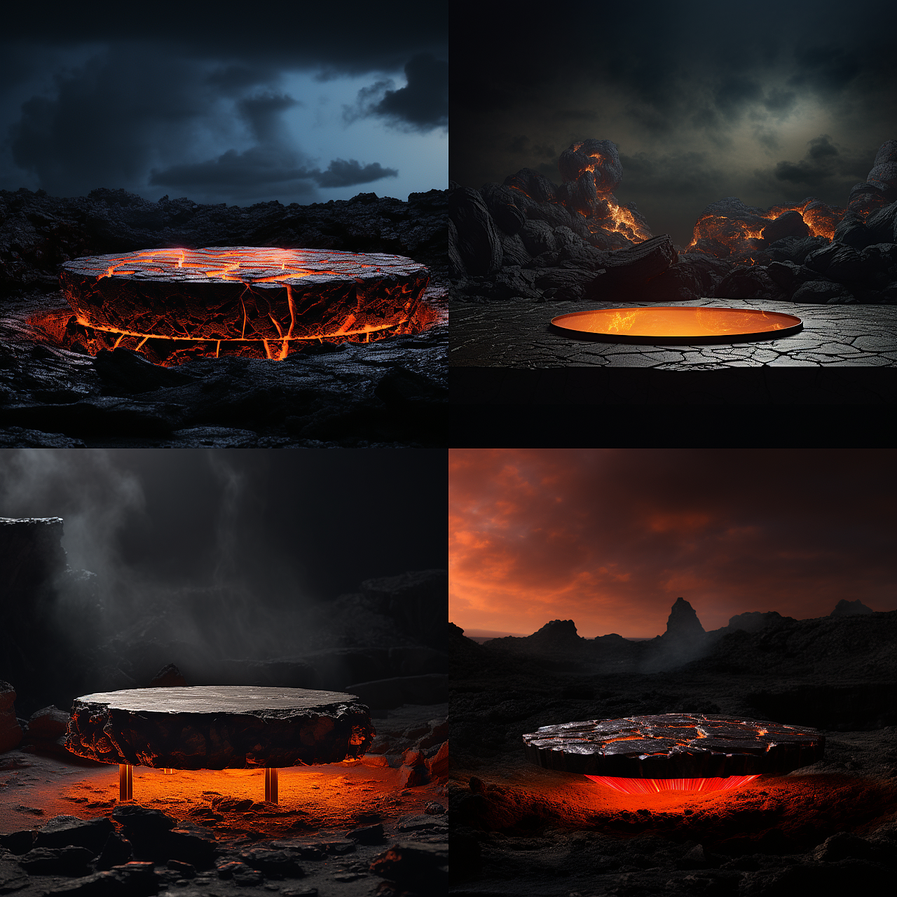 电商场景图/商业背景图 | AI绘画创作-合集