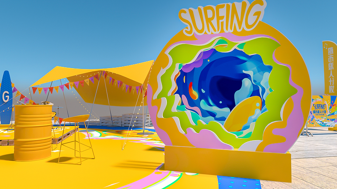 一个活动场景市集设计（图ZMzA1Njc5MzU2） - 场景 - 站酷设计师kevincarrot原创素材 - 站酷ZCOOL