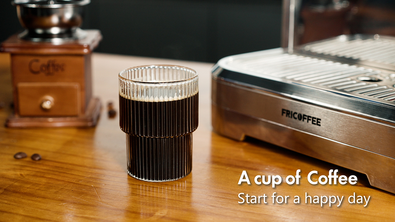 电商视频｜FRICOFFEE咖啡机 X 奇鹿视觉（图ZMzI2MTk3MDMy） - 产品摄影 - 站酷设计师奇鹿视觉研究所原创素材 - 站酷ZCOOL