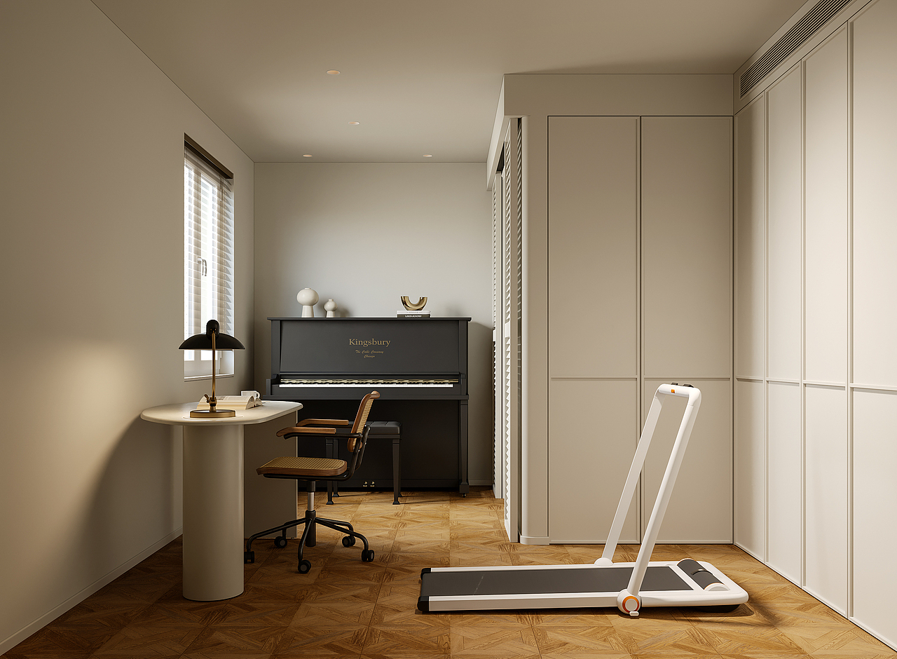 现代复古风格效果图表现（图ZMzQwMjUxNjE2） - 家装设计 - 站酷设计师呜叽唛叽原创素材 - 站酷ZCOOL