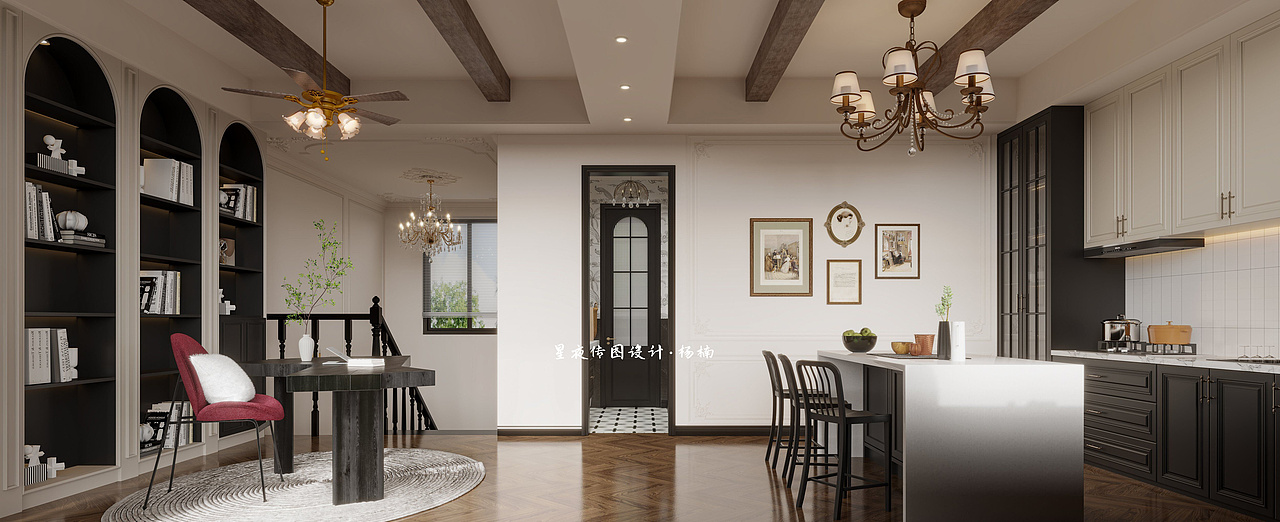 法式复古风别墅｜生活如浪漫的诗篇！