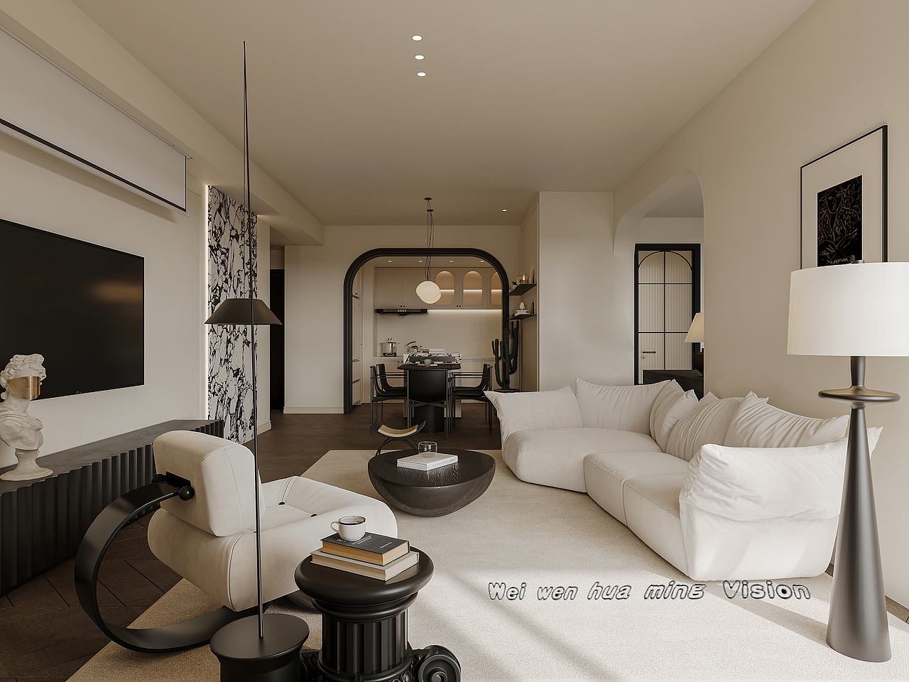 奶油轻复古法式