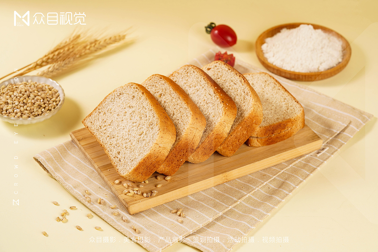 2022 - 全麦面包 | 食品拍摄
