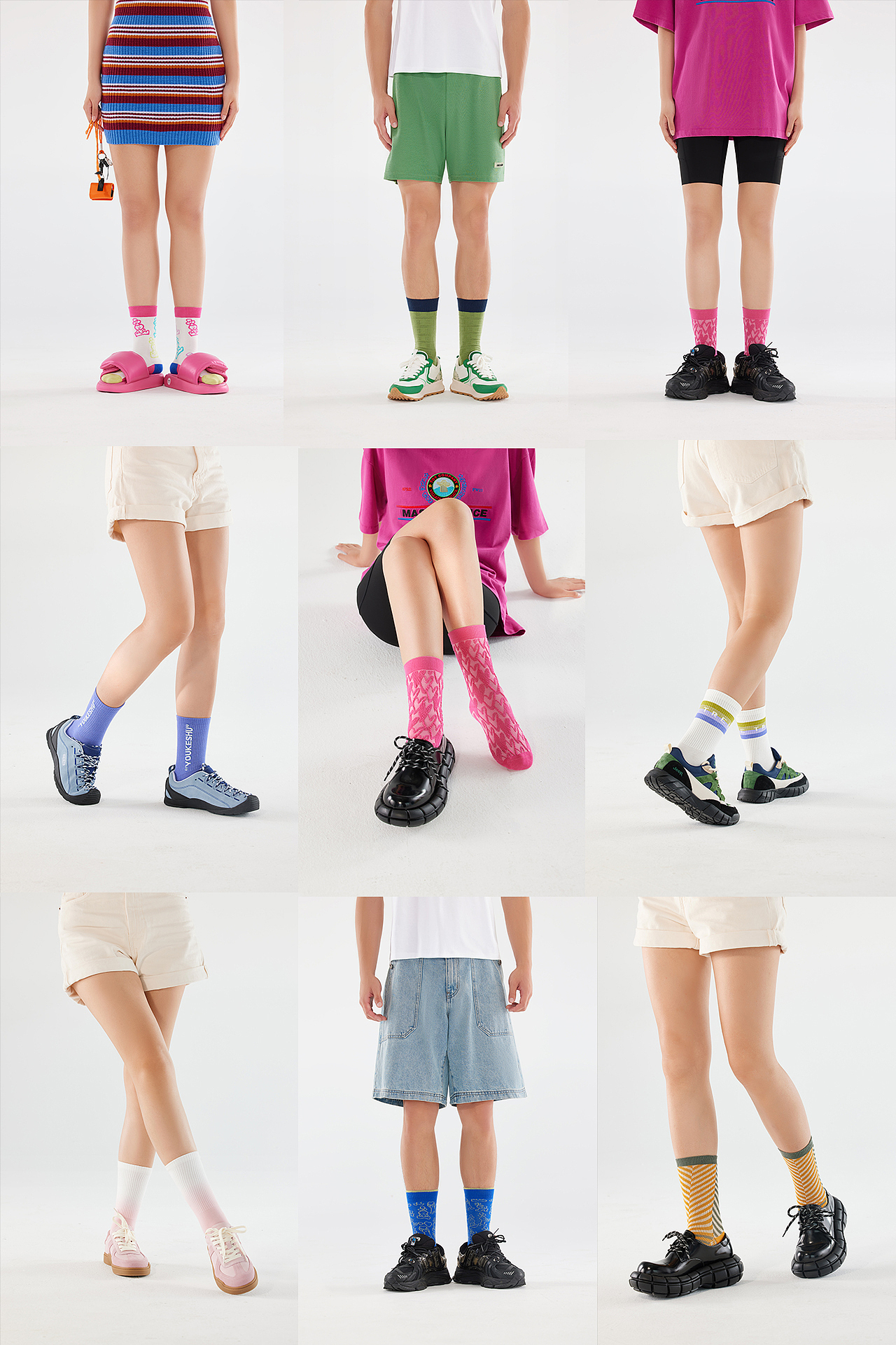 HEIBAI• 电商 | 一组“花里胡哨”的袜子