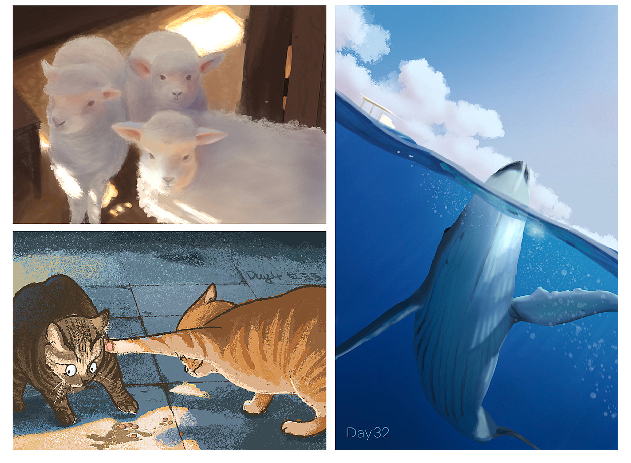 2022年度色彩挑战合集