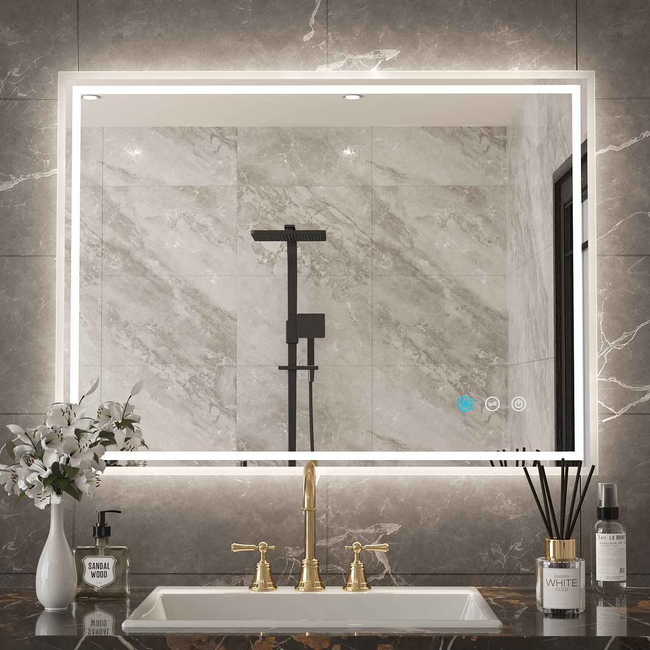 浴室场景渲染(C4D+Corona)