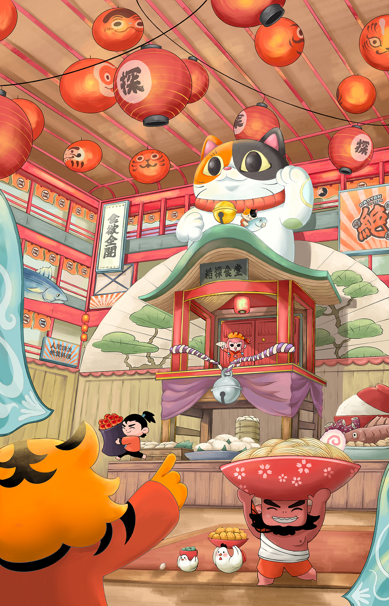 野核设计 | 稲探食堂上海店（图ZMzE3NjgyNjYw） - 品牌 - 站酷设计师野核原创素材 - 站酷ZCOOL