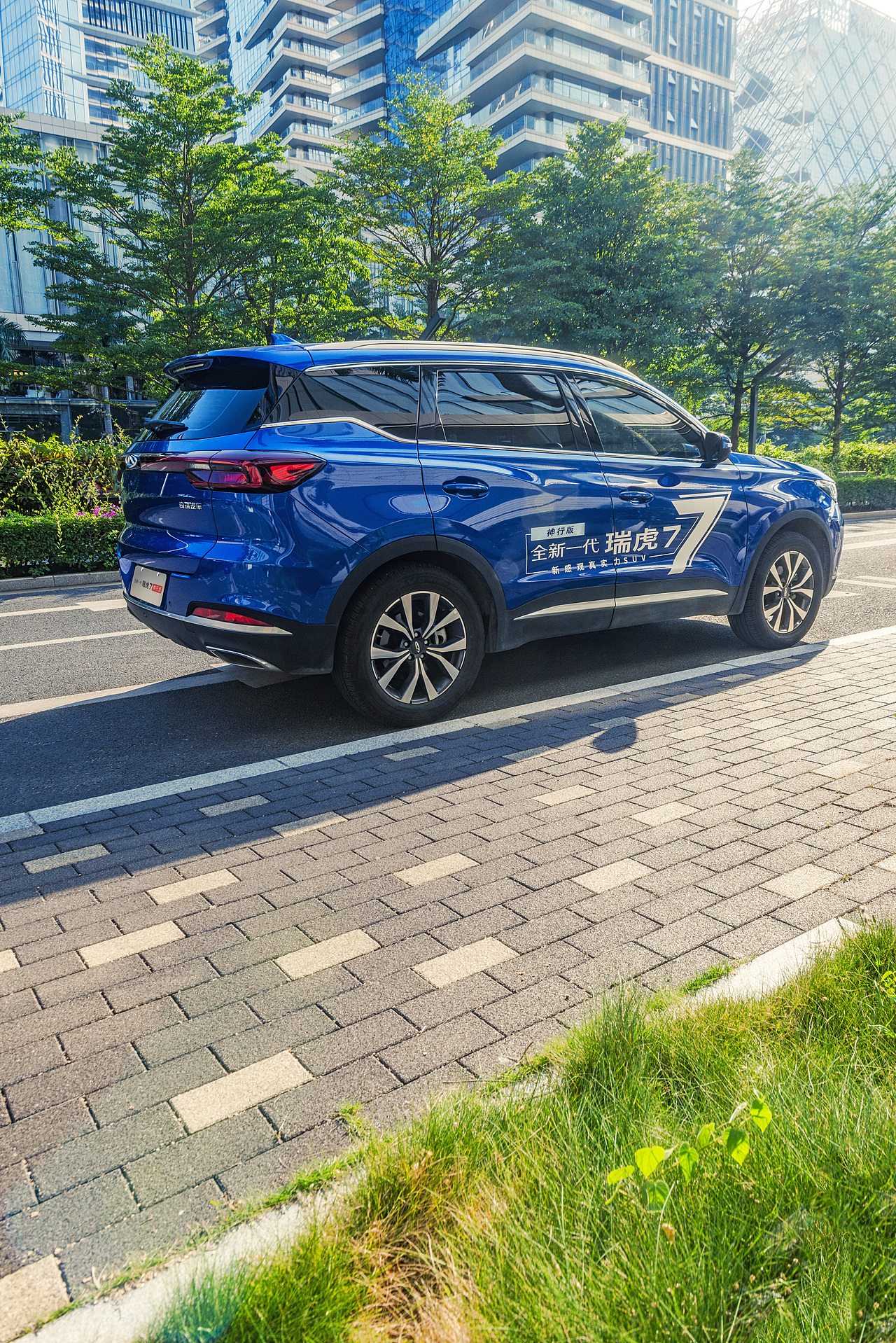 早期 汽车打卡摄影 汽车新车试驾拍摄