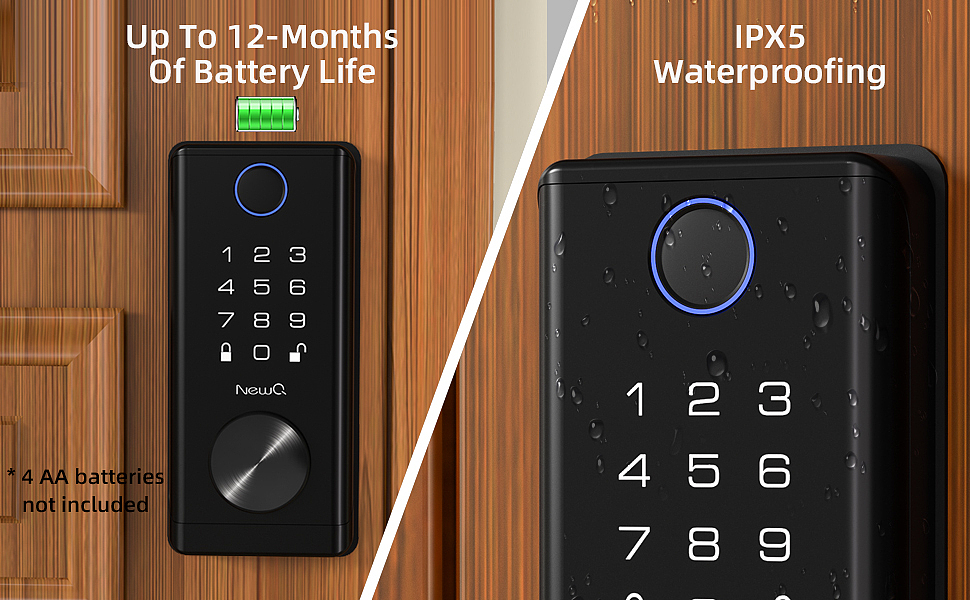 亚马逊主图 A+丨指纹门锁丨C4D建模丨OC渲染