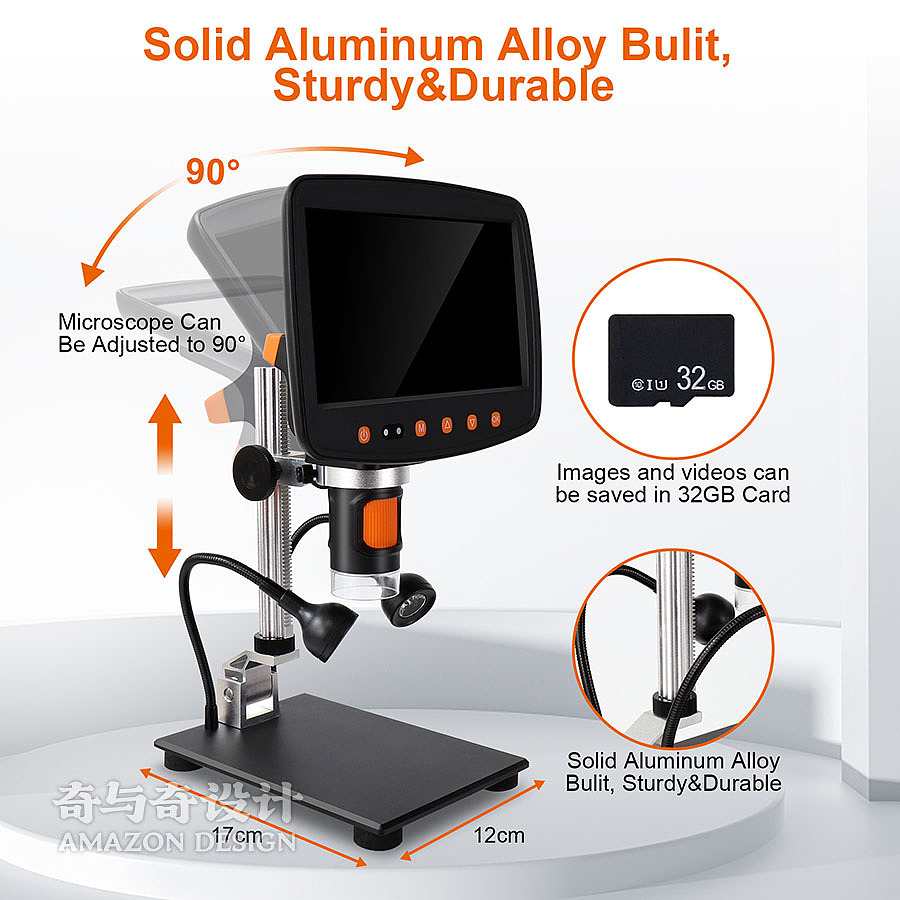 亚马逊跨境电商产品主图设计案例 显微镜拍照设计（图ZMzYzNTQ2MTQ4） - 产品摄影 - 站酷设计师亚马逊拍照设计原创素材 - 站酷ZCOOL