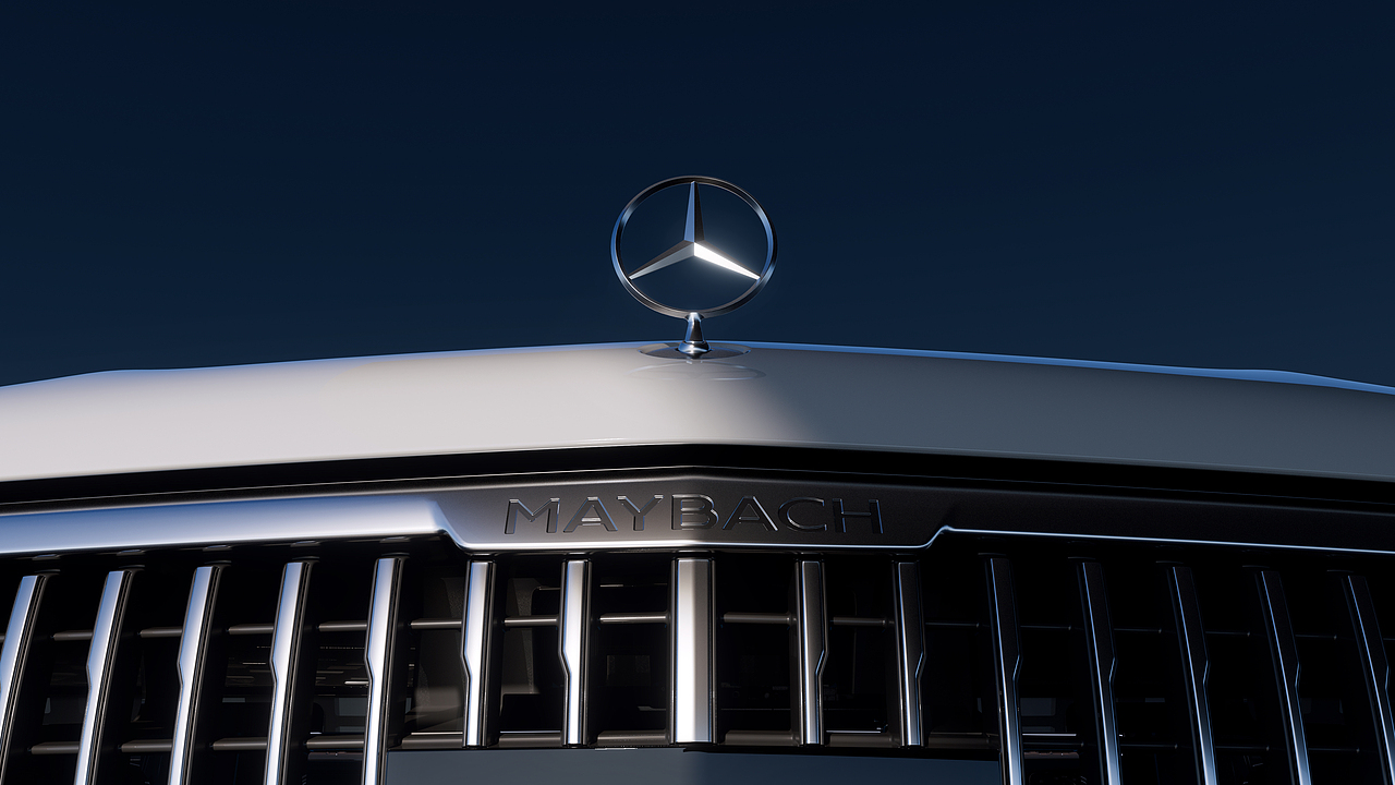 Maybach GLS 600 渲染