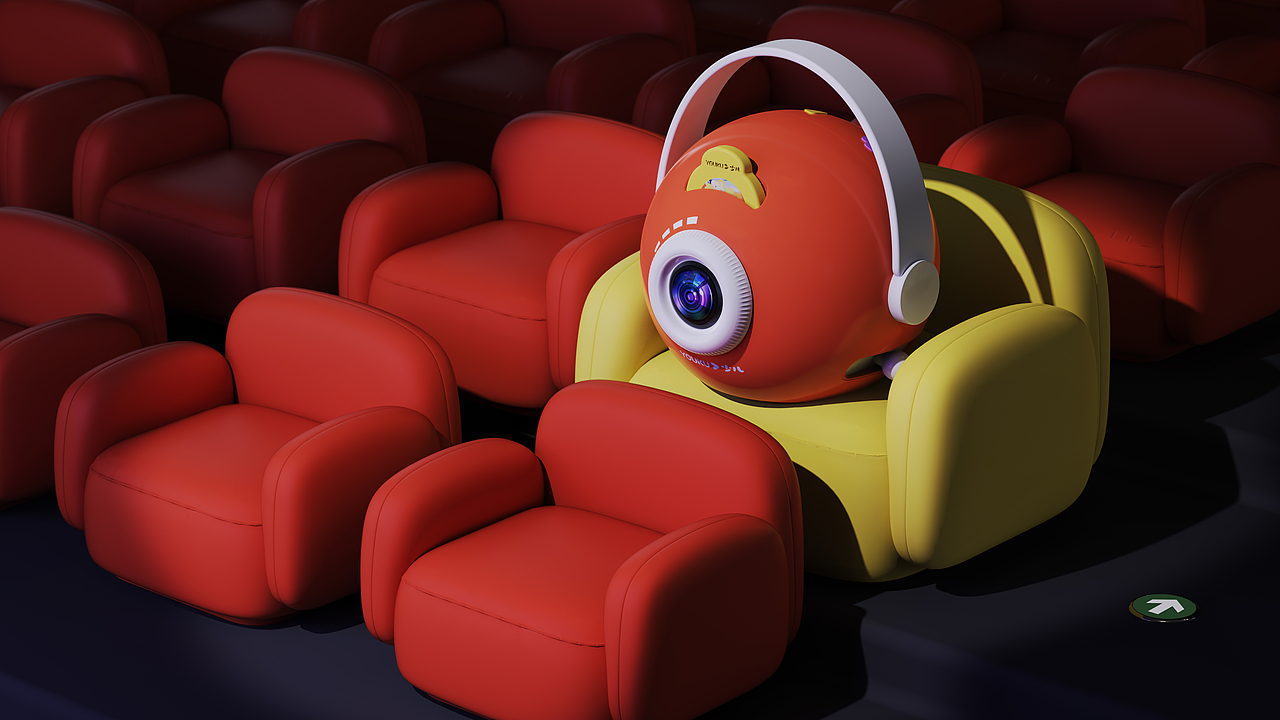 2023 IF 设计奖优酷少儿 “启梦”儿童投影故事机