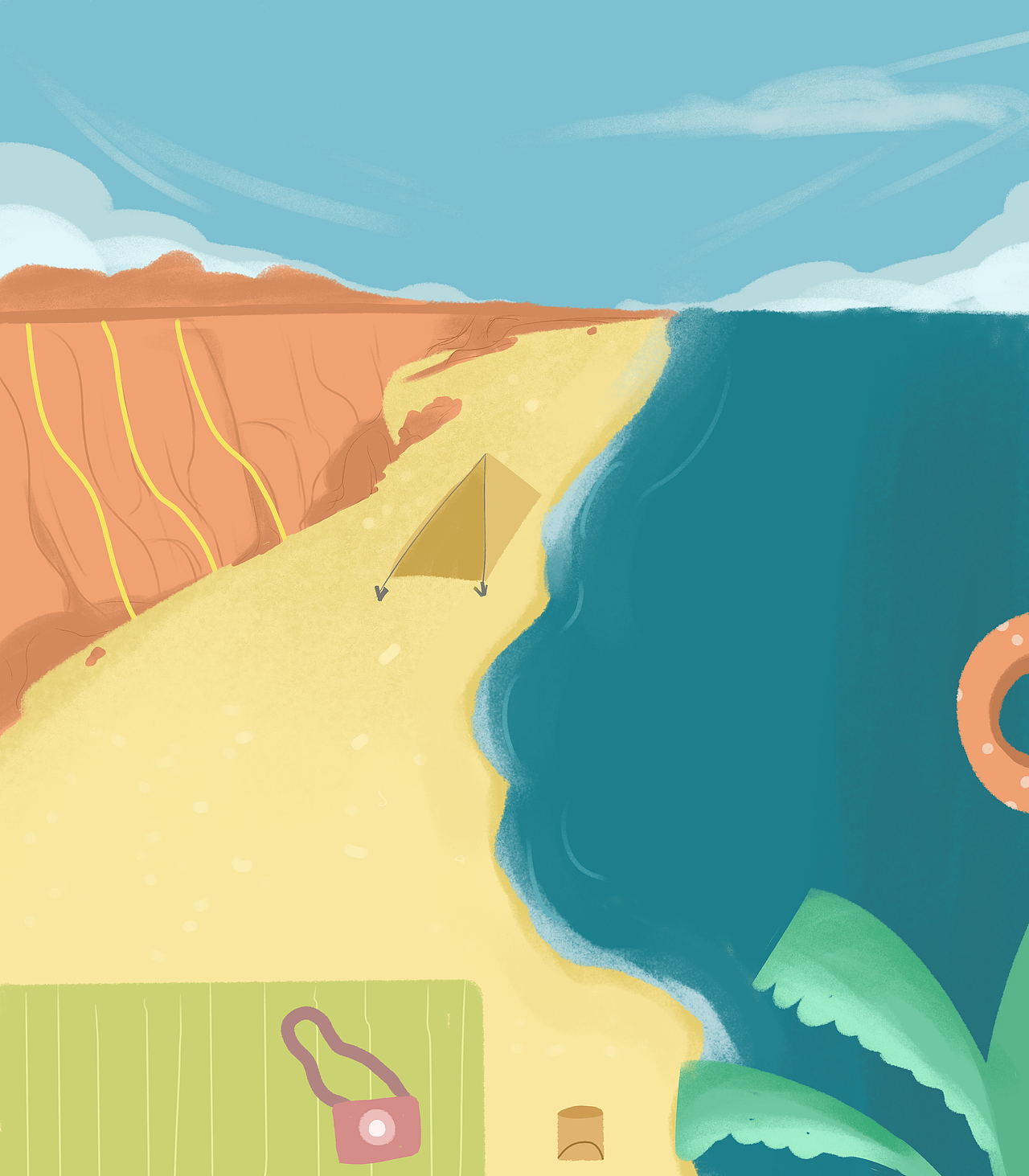 6月插画（图ZMzA2MjcwODg4） - 商业插画 - 站酷设计师竹la原创素材 - 站酷ZCOOL