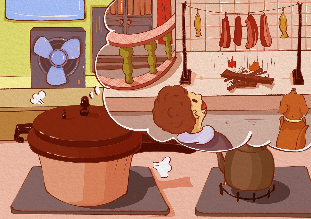 吃砧板肉（圖ZMzI3MDQwMTE2） - 商業(yè)插畫 - 站酷設(shè)計師黎小小梨原創(chuàng)素材 - 站酷ZCOOL