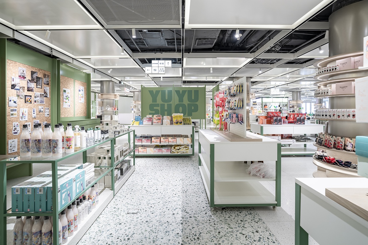 上海豫园-葱葱商店YUYUSHOP，肆意逛园。（图ZMzI1MzU4NTMy） - 商业空间设计 - 站酷设计师夏谷暑雨CHINA原创素材 - 站酷ZCOOL