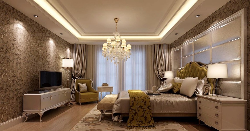 欧式卧室（图ZMzE3Njk2MjM2） - 建筑/空间 - 站酷设计师金色麦浪000原创素材 - 站酷ZCOOL