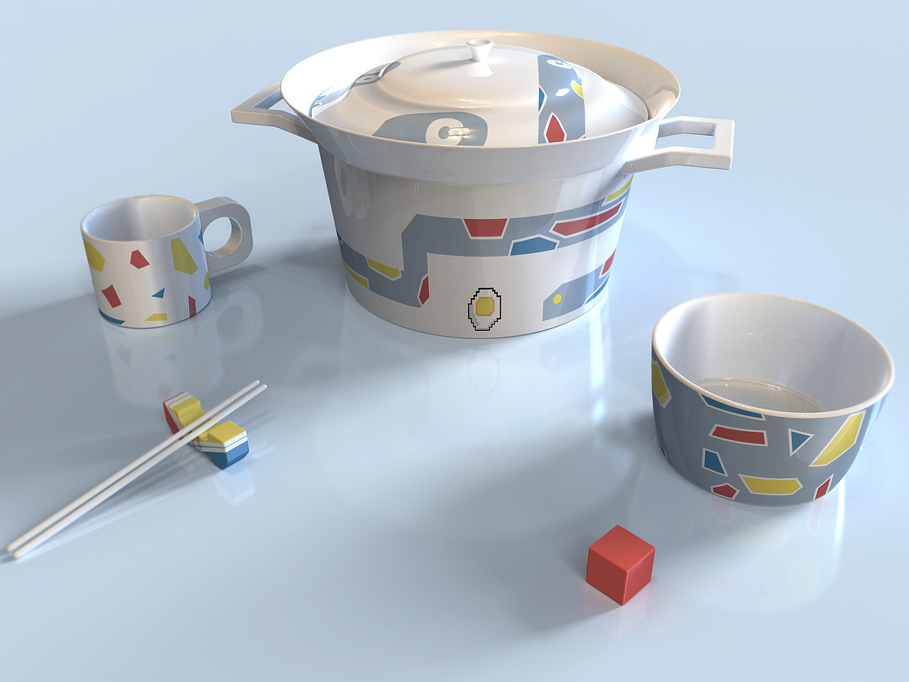 《趣格》陶瓷餐具（图ZMzI2NzkxMjg0） - 产品 - 站酷设计师嘤殷殷原创素材 - 站酷ZCOOL