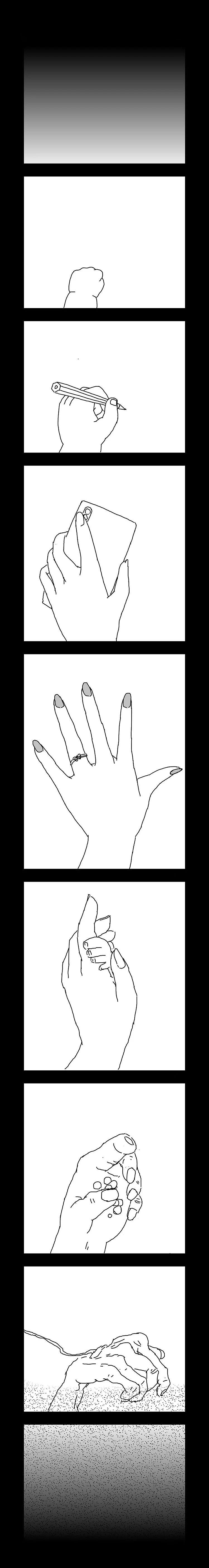 《我还想玩漫画》——手指划过，是TA的一生（图ZMjk5NjA0MTky） - 中/长篇漫画 - 站酷设计师我还想玩小涵原创素材 - 站酷ZCOOL